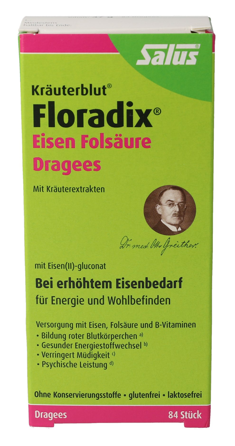 FLORADIX Eisen Folsäure Dragees