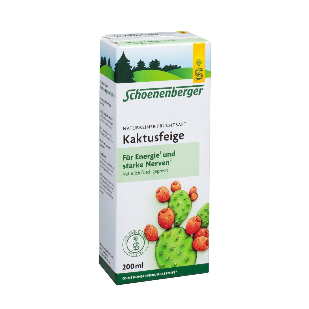 Schoenenberger naturreiner Fruchtsaft Kaktusfeige
