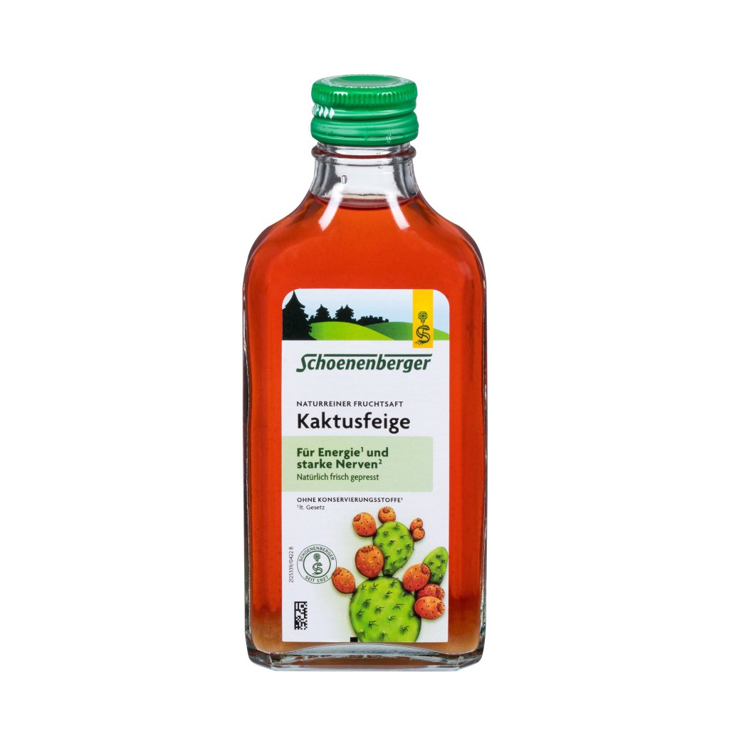 Schoenenberger naturreiner Fruchtsaft Kaktusfeige