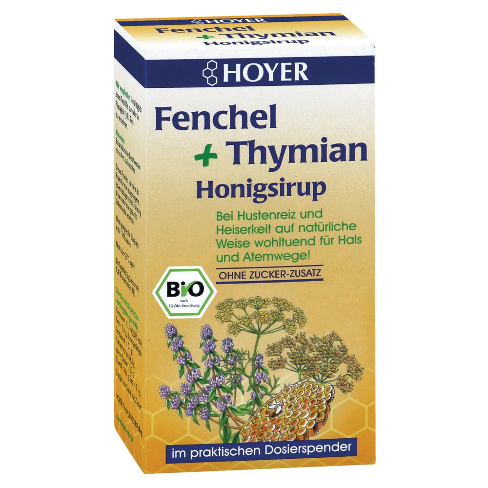 HOYER Fenchel+Thymian Honigsirup