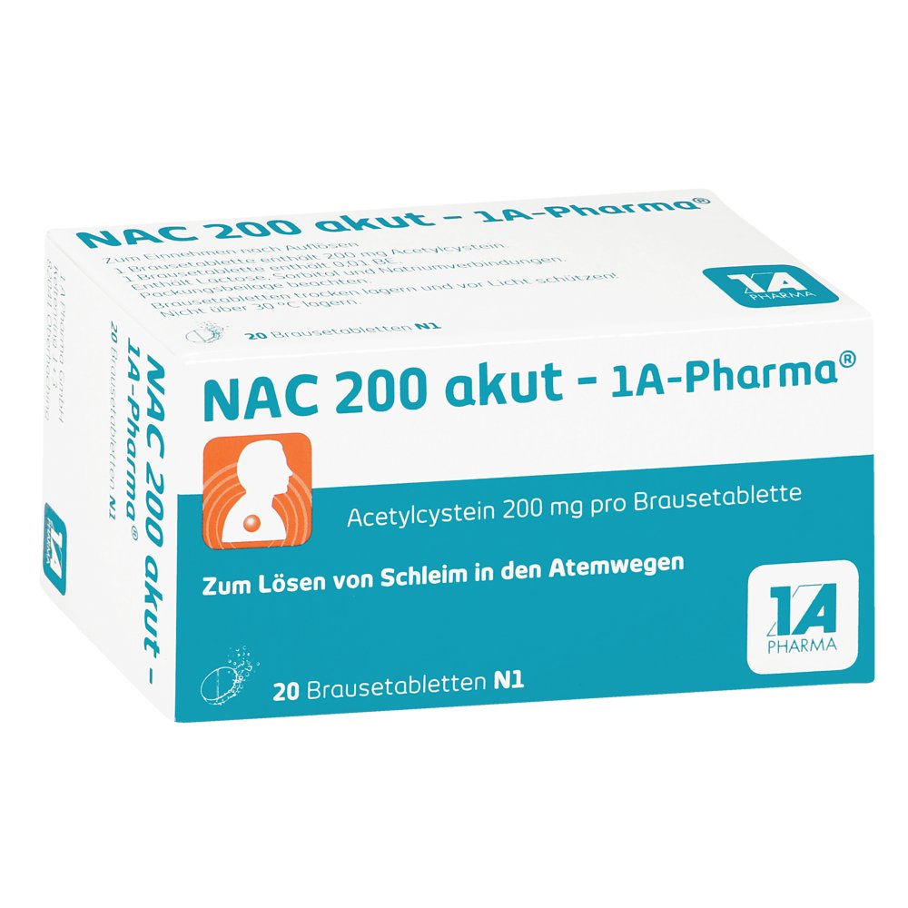 NAC 200 akut-1A Pharma Brausetabletten