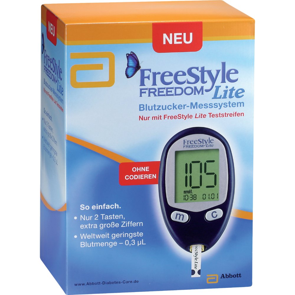 FREESTYLE Freedom Lite Set mmol/l ohne Codieren