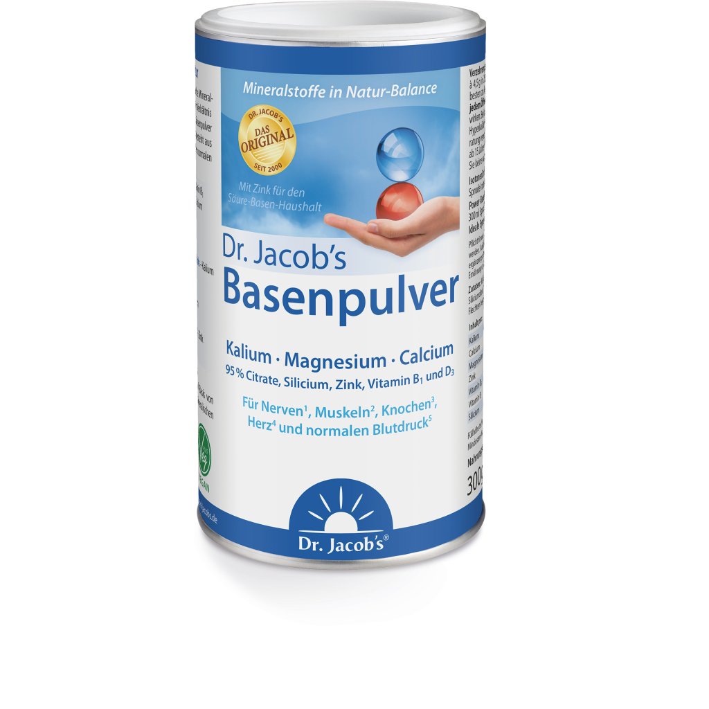 Dr. Jacob's Basenpulver Original Basen-Citrat-Mineralstoffe