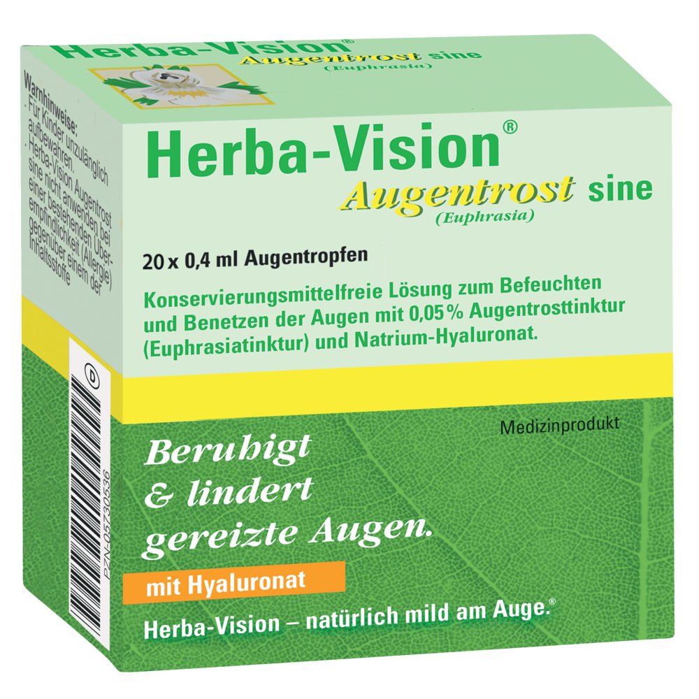 HERBA-VISION Augentrost sine Augentropfen