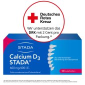 CALCIUM D3 STADA 600 mg/400 I.E. Kautabletten