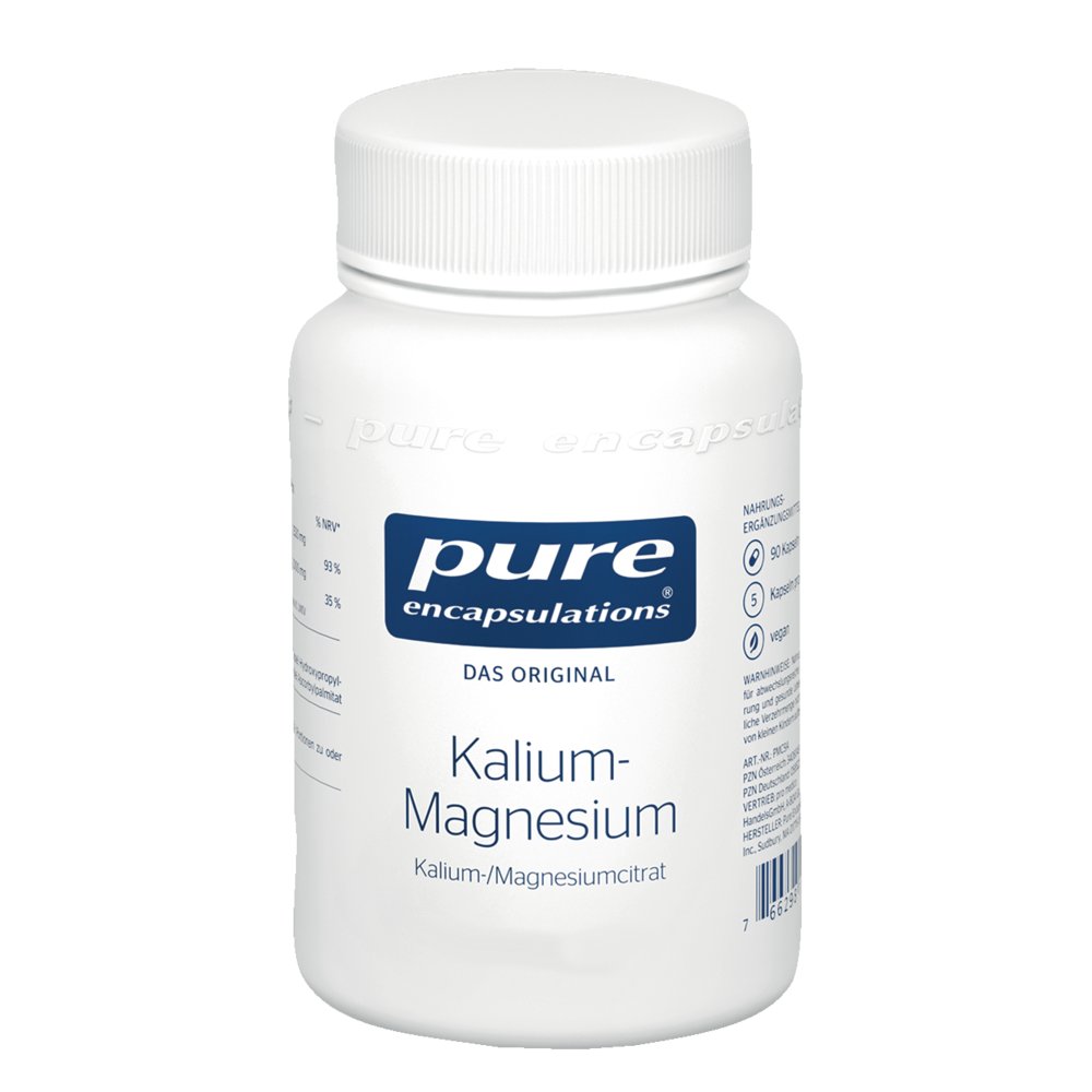 PURE ENCAPSULATIONS Kalium Magn.Citrat Kapseln