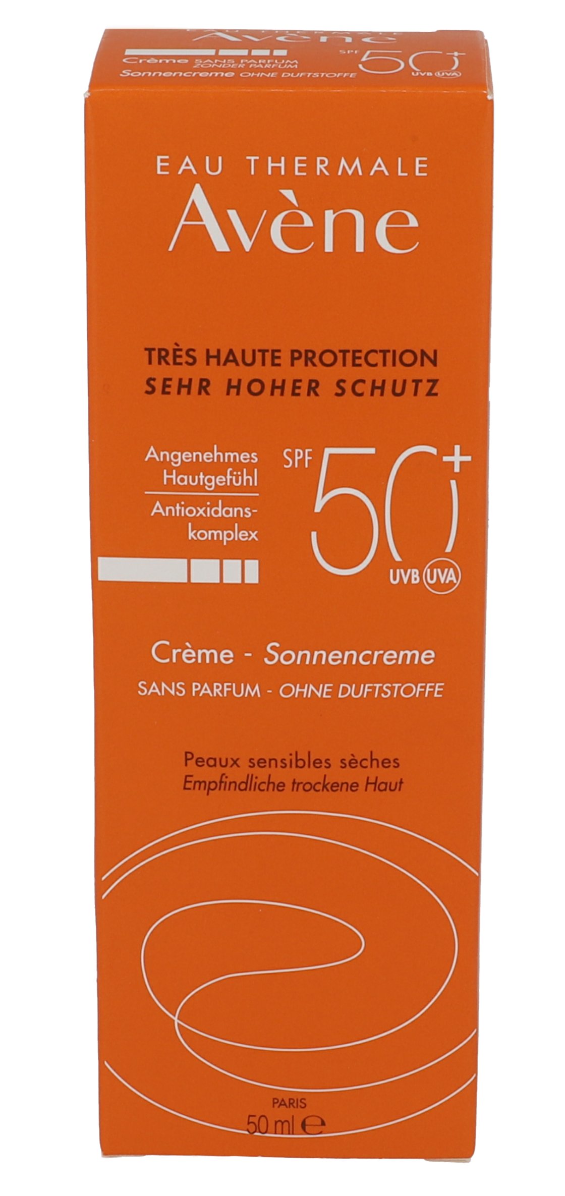 AVENE SunSitive Sonnencreme SPF 50+ o.Duftst.