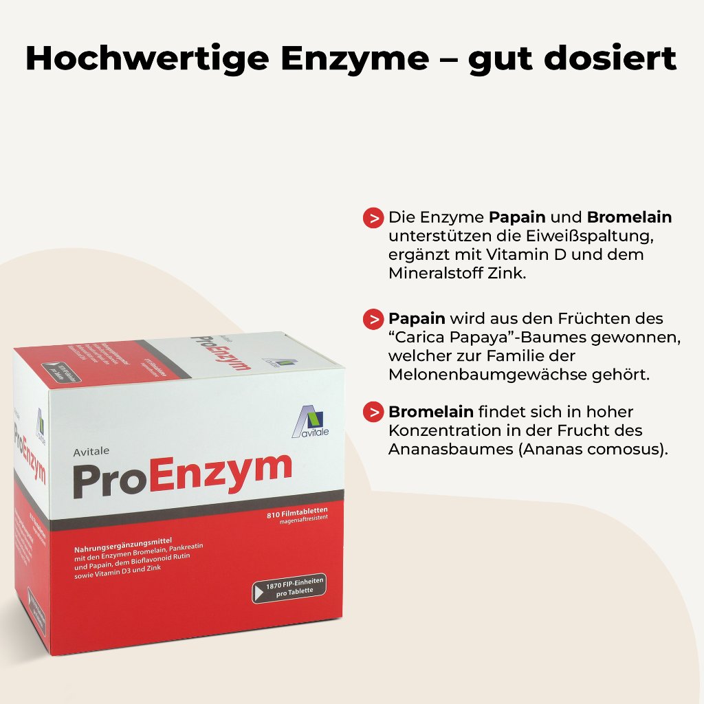 PROENZYM magensaftresistente Tabletten