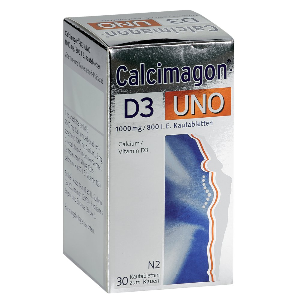 CALCIMAGON D3 Uno Kautabletten