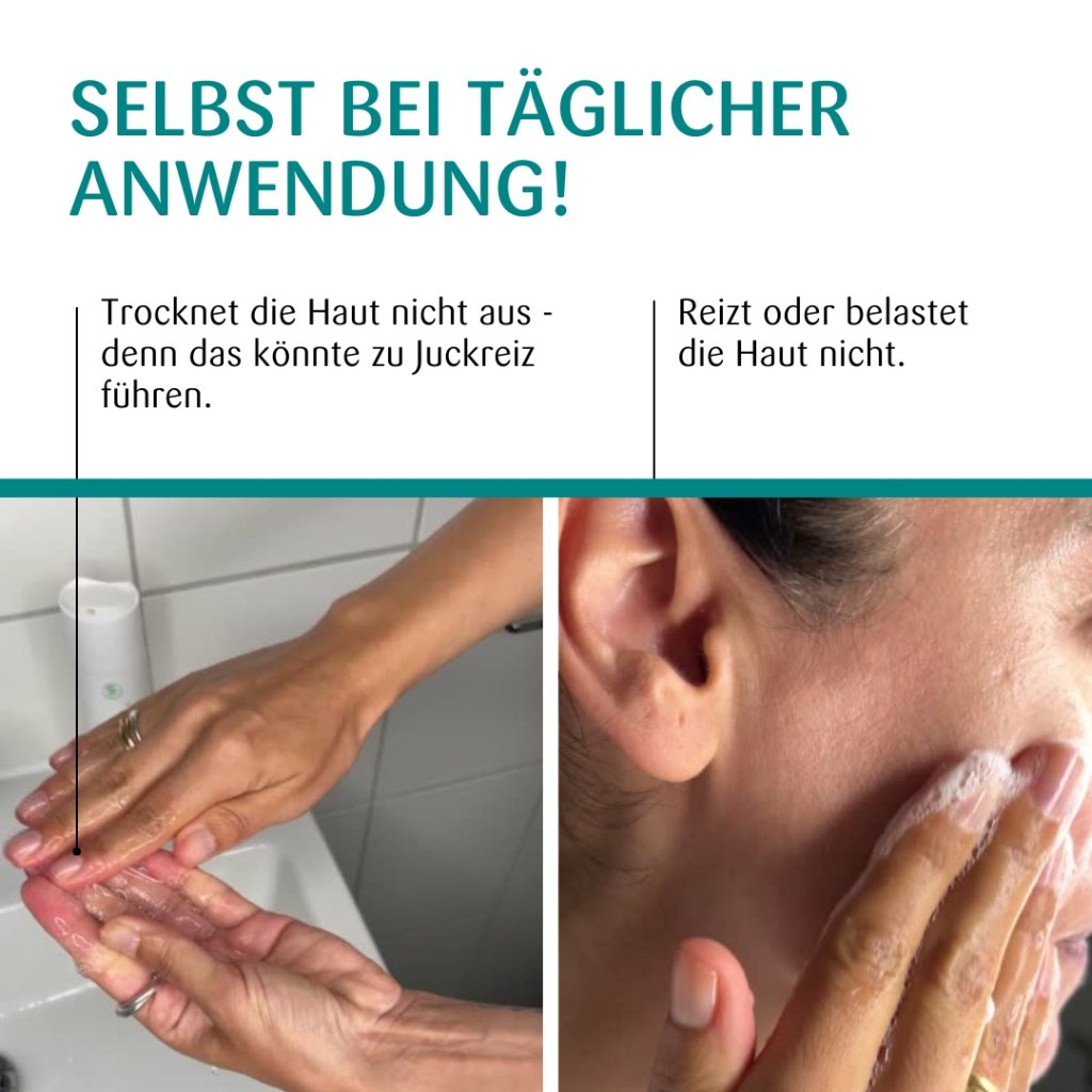 Mildes Duschgel für die empfindliche Haut
