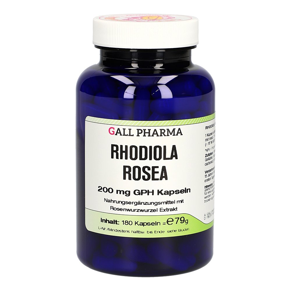 RHODIOLA ROSEA 200 mg GPH Kapseln