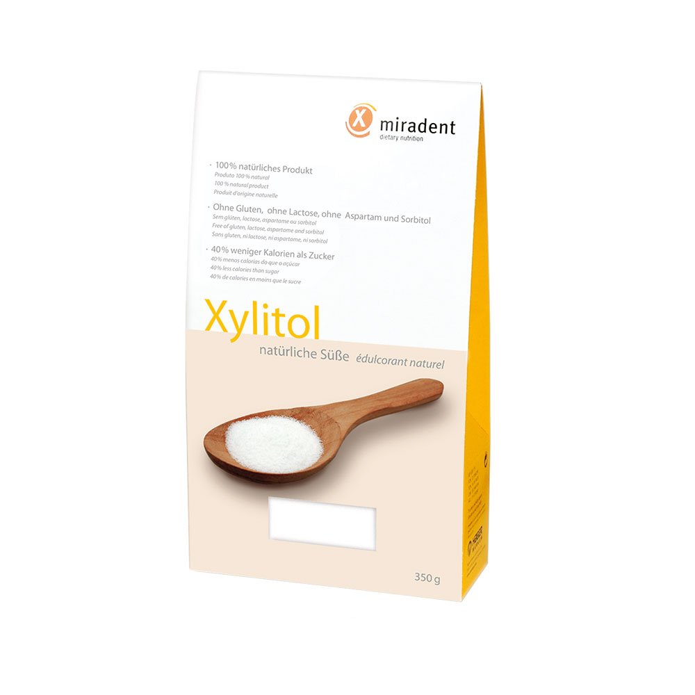 MIRADENT Xylitol Zuckerersatz Pulver