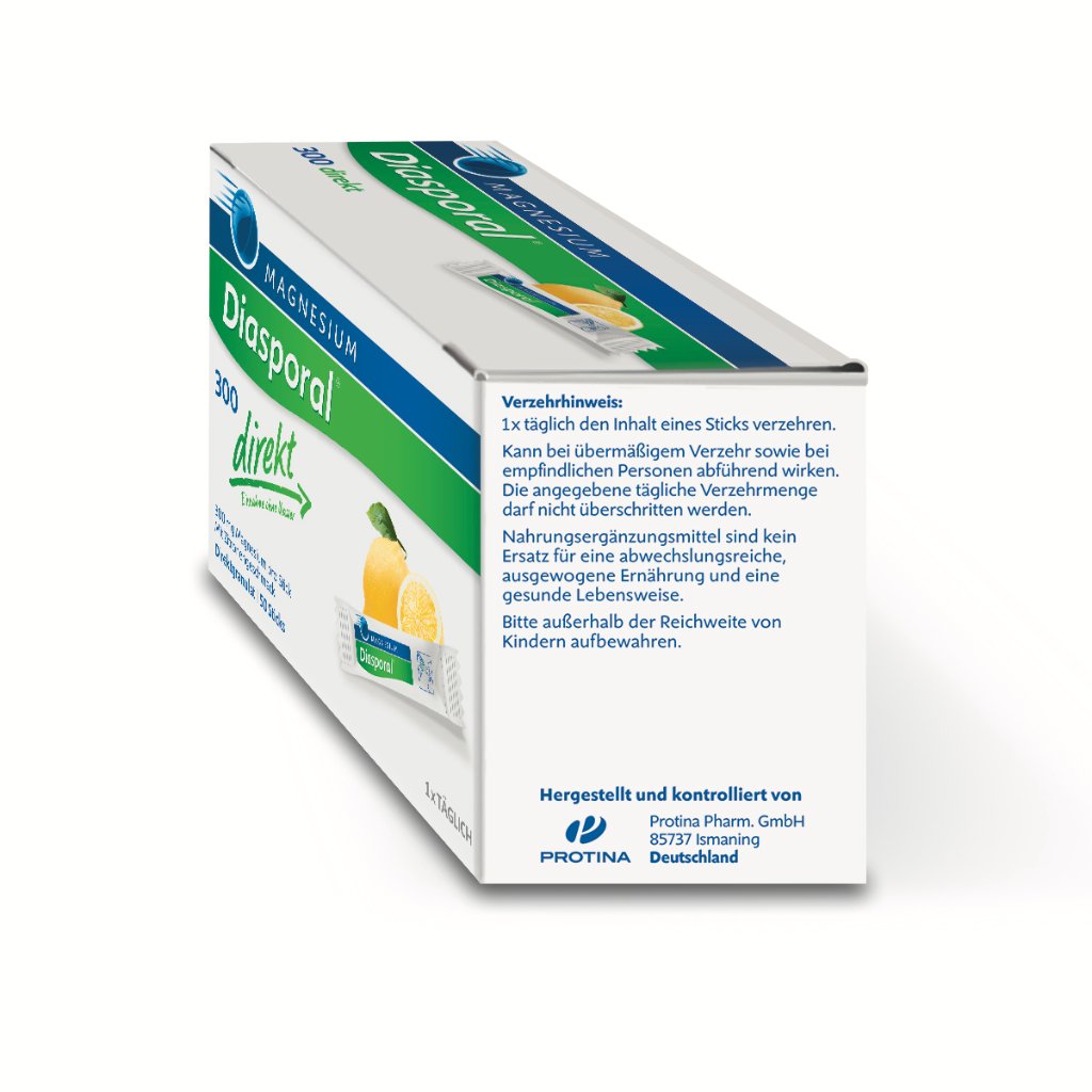 Magnesium-Diasporal® 300 direkt Direktgranulat, 50 Sticks
