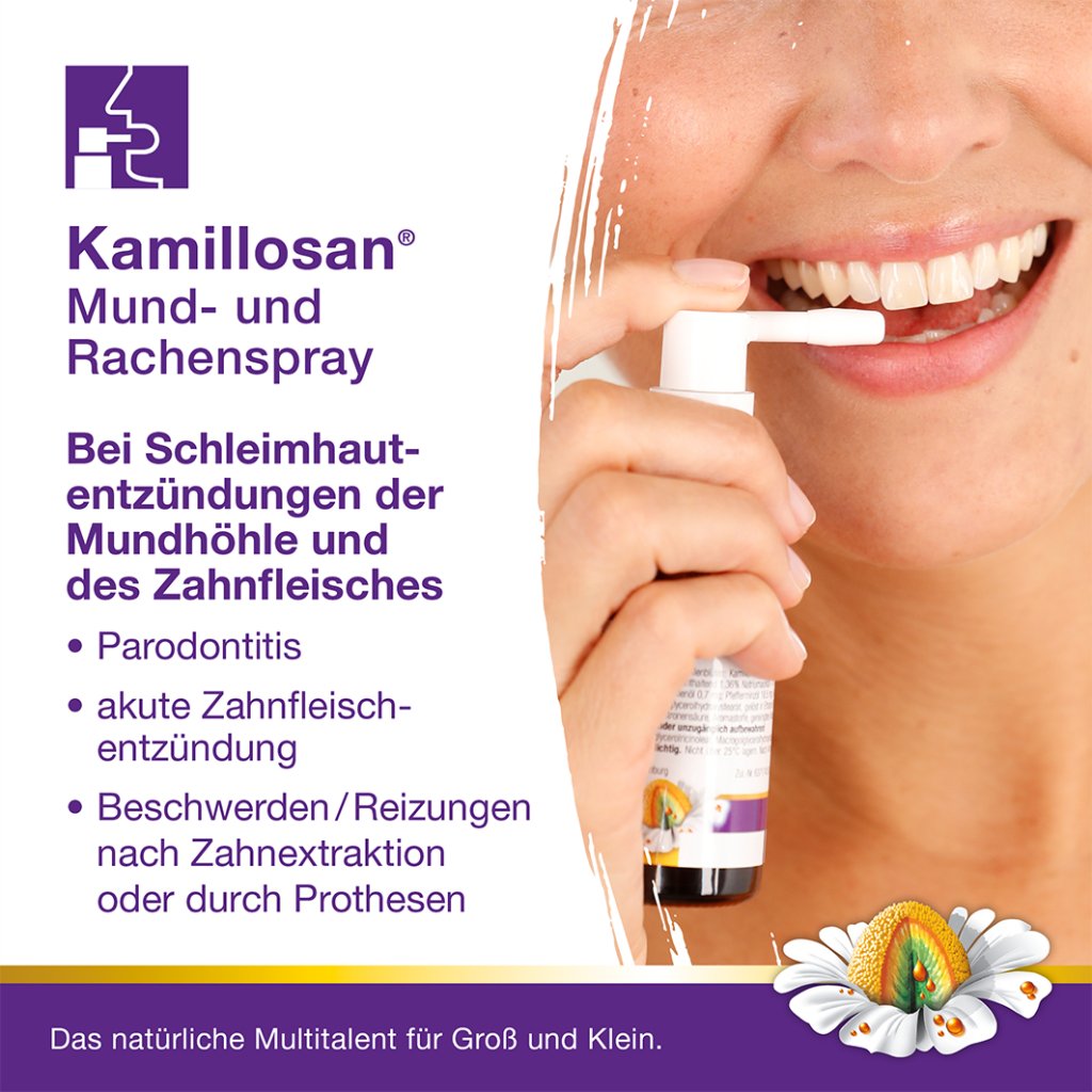 KAMILLOSAN Mund- und Rachenspray