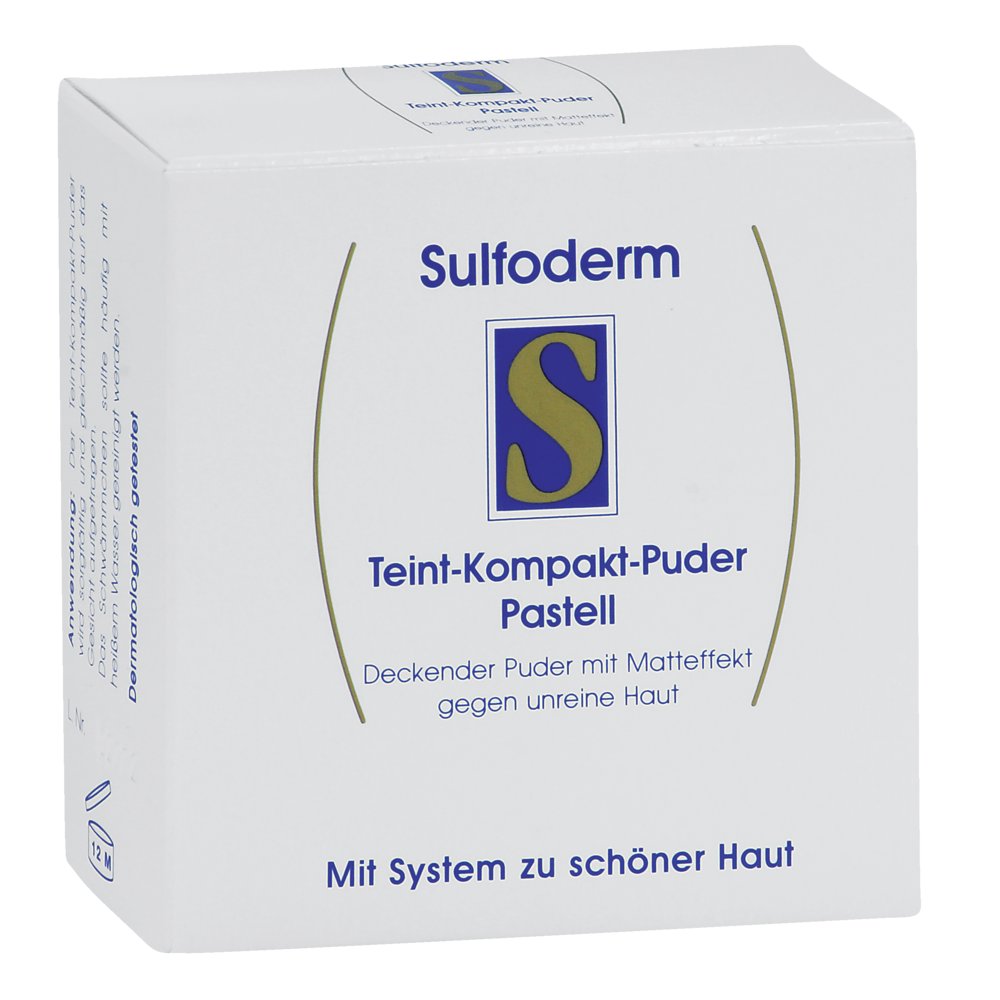 SULFODERM S Teint Kompakt Puder pastell