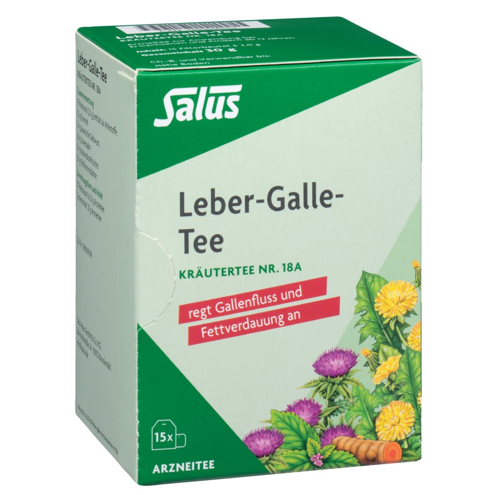 LEBER GALLE-Tee Kräutertee Nr.18a Salus Filterbtl.