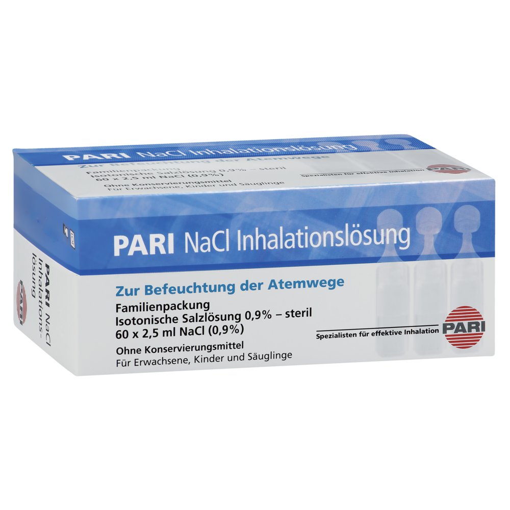 PARI NaCl Inhalationslösung Ampullen