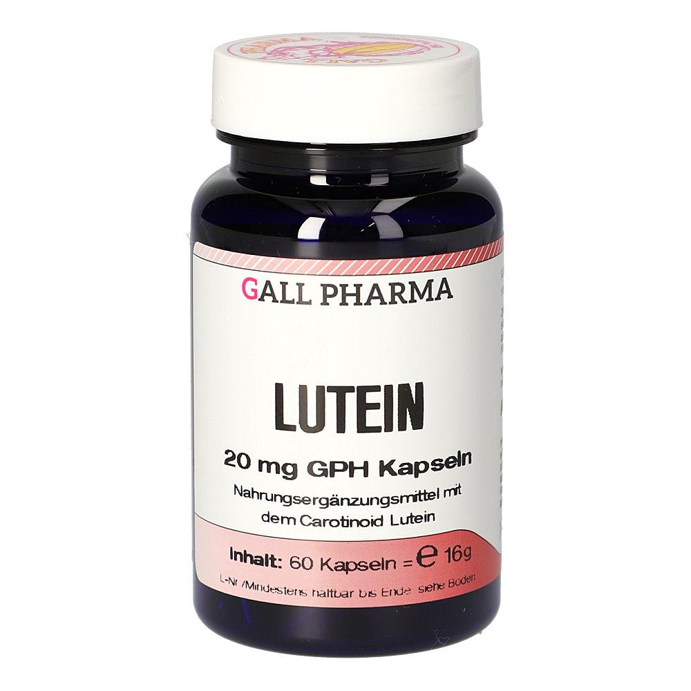 LUTEIN 20 mg GPH Kapseln