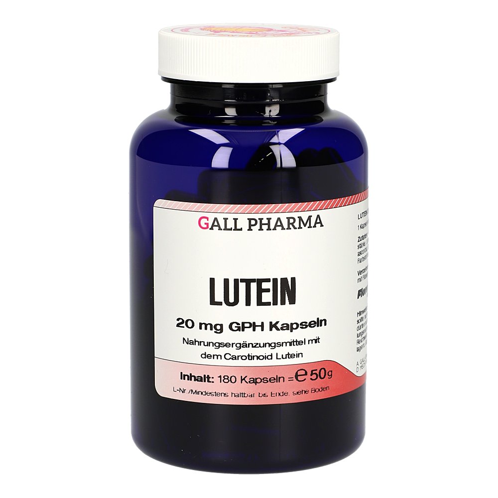 LUTEIN 20 mg GPH Kapseln