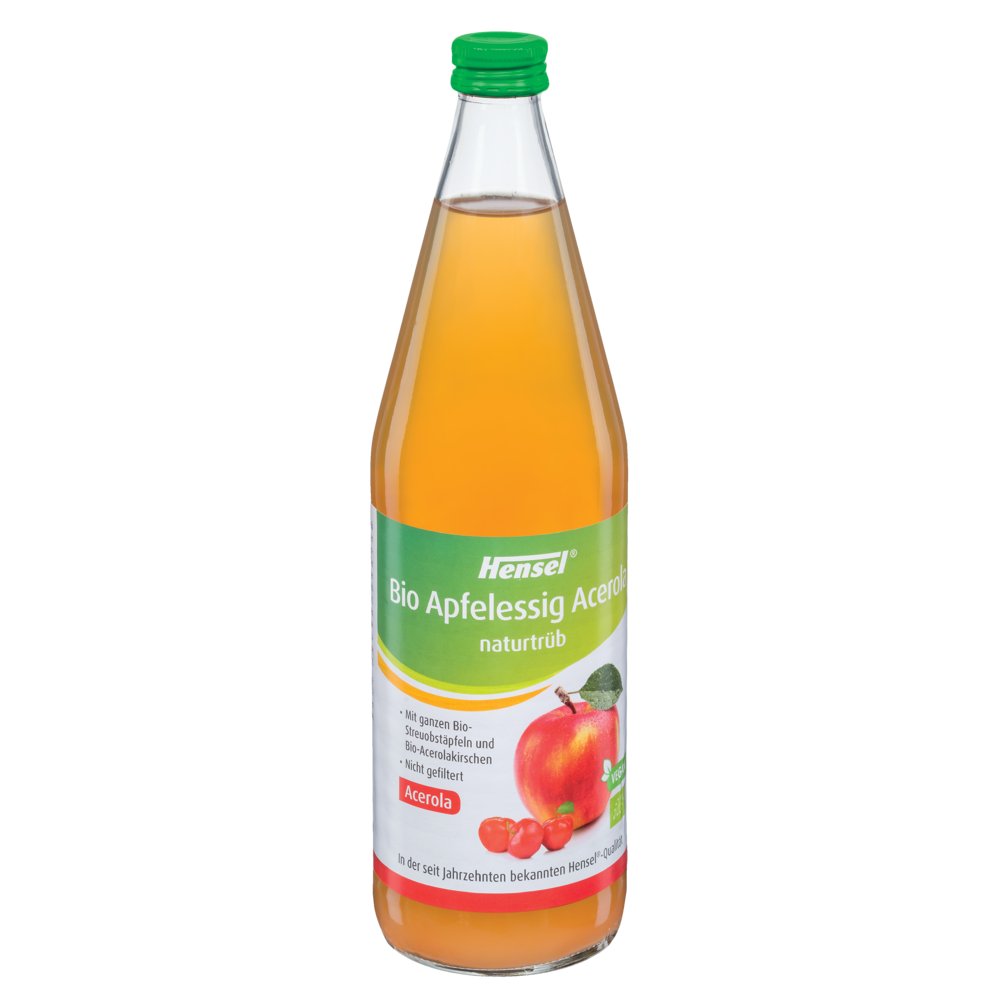 HENSEL Apfelessig naturtrüb Bio m.5% Acerola