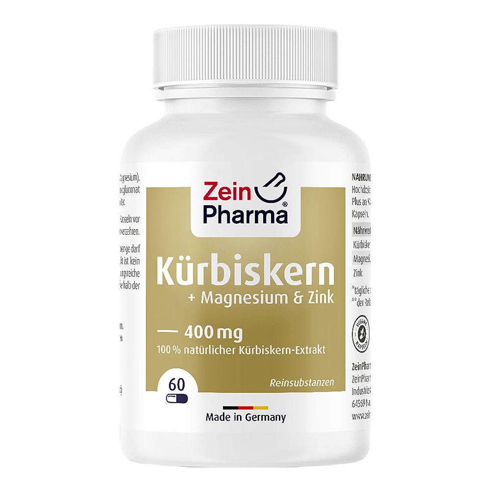 KÜRBISKERN PLUS Zink+Magnesium Kapseln