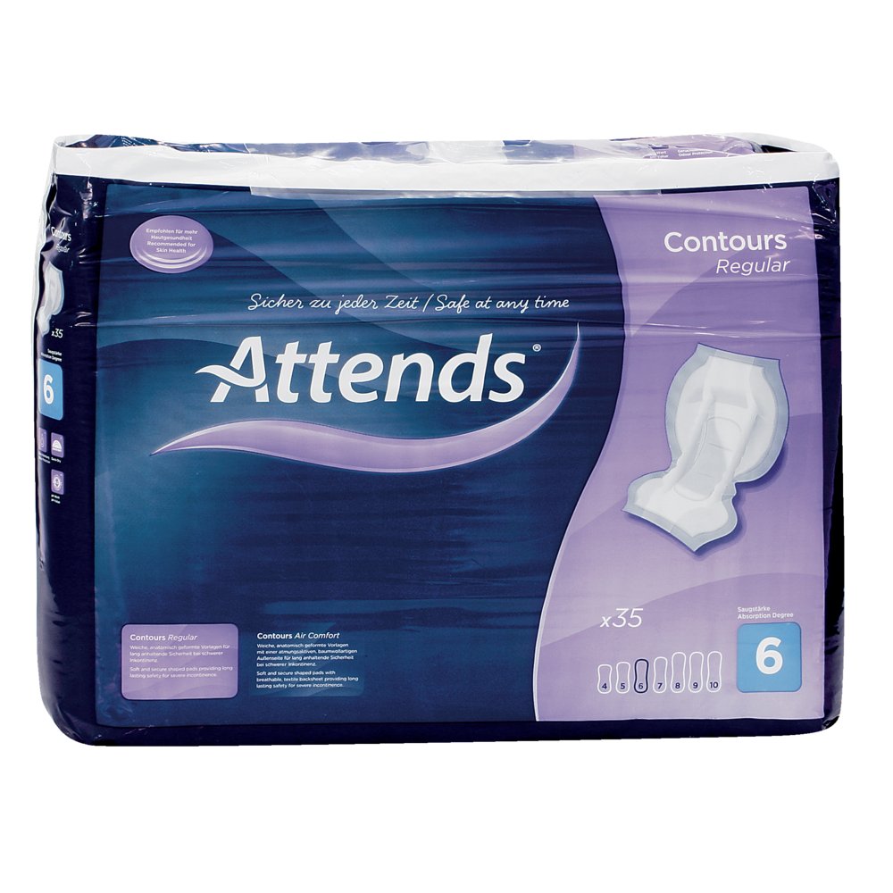 ATTENDS Contours Regular 6 Vorlagen