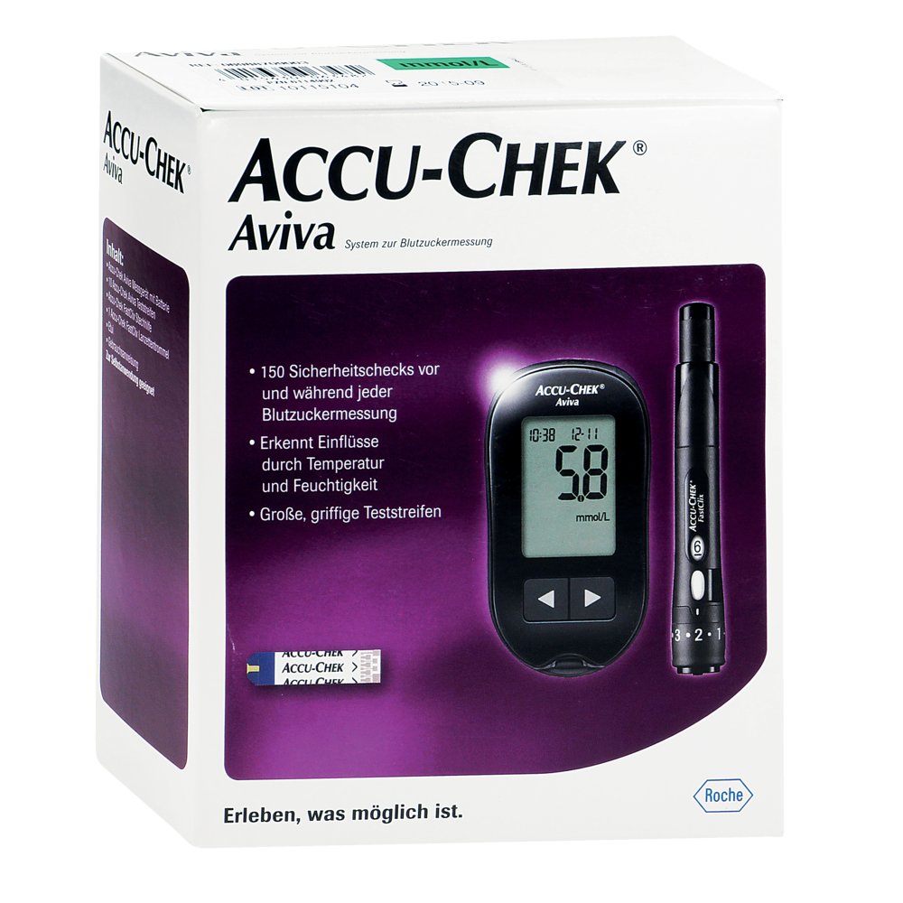 ACCU-CHEK Aviva III Set mmol/l