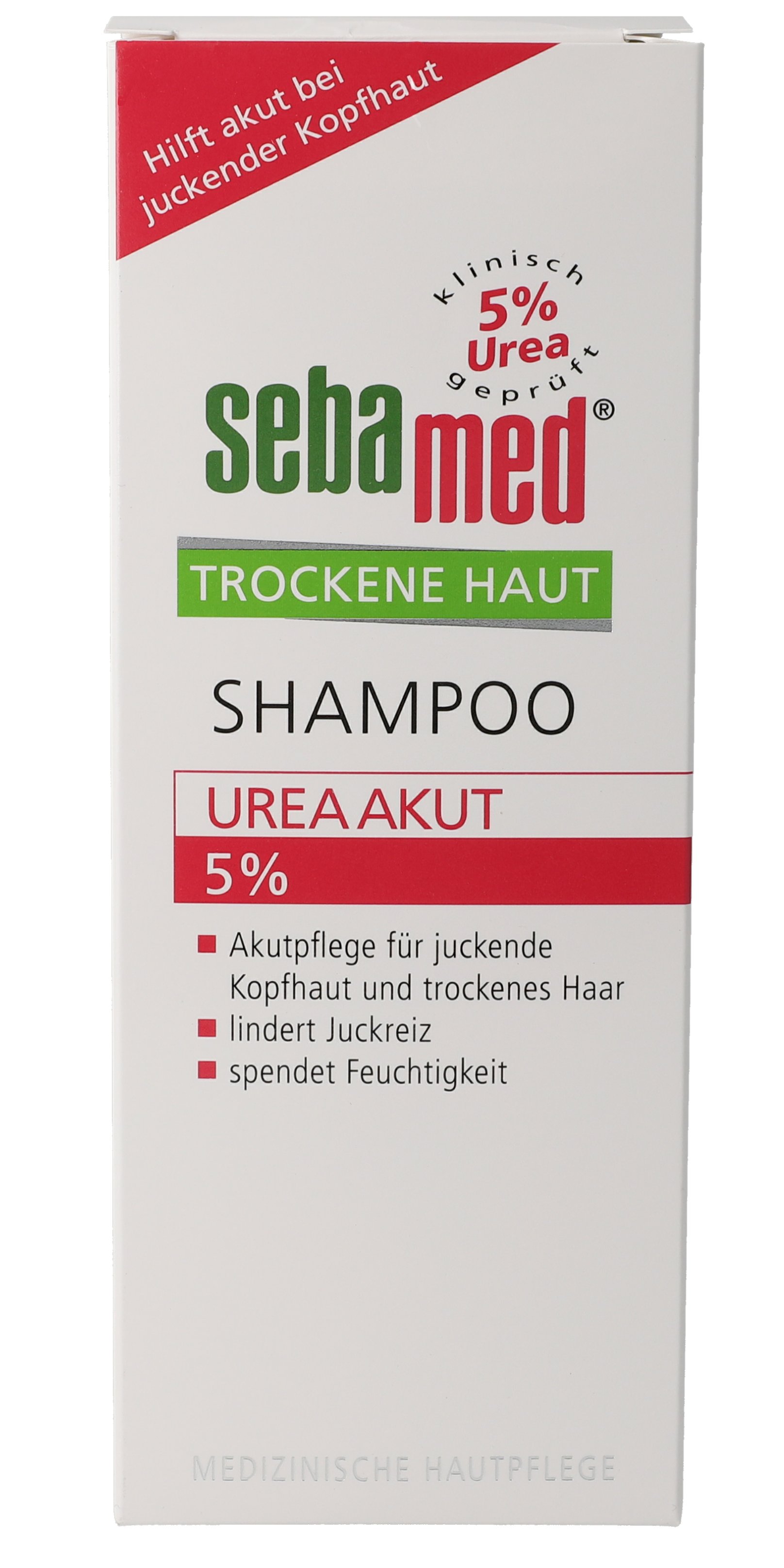 SEBAMED Trockene Haut 5% Urea akut Shampoo