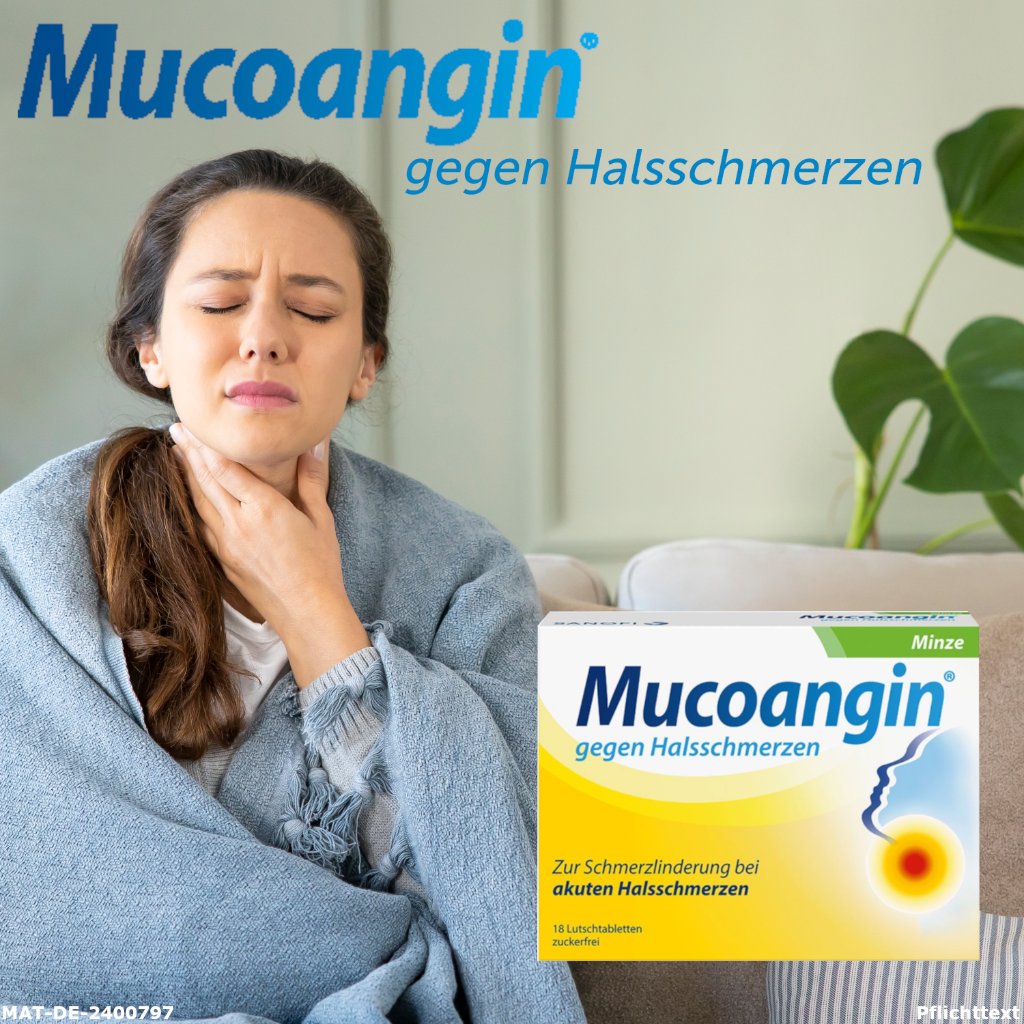 MUCOANGIN Minze 20 mg Lutschtabletten