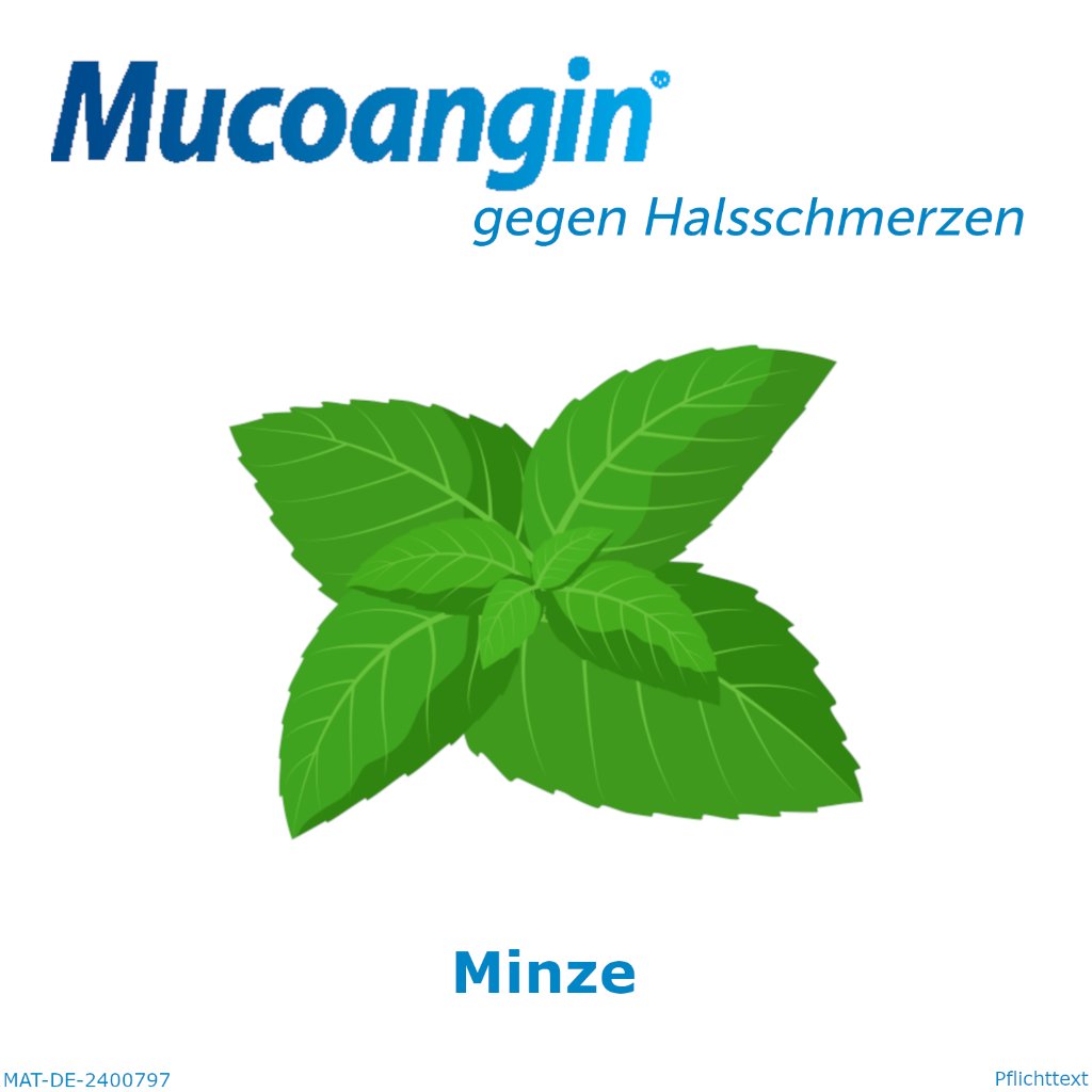 MUCOANGIN Minze 20 mg Lutschtabletten
