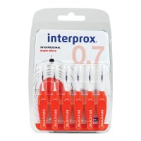 INTERPROX reg super micro orange Interdentalb.Blis