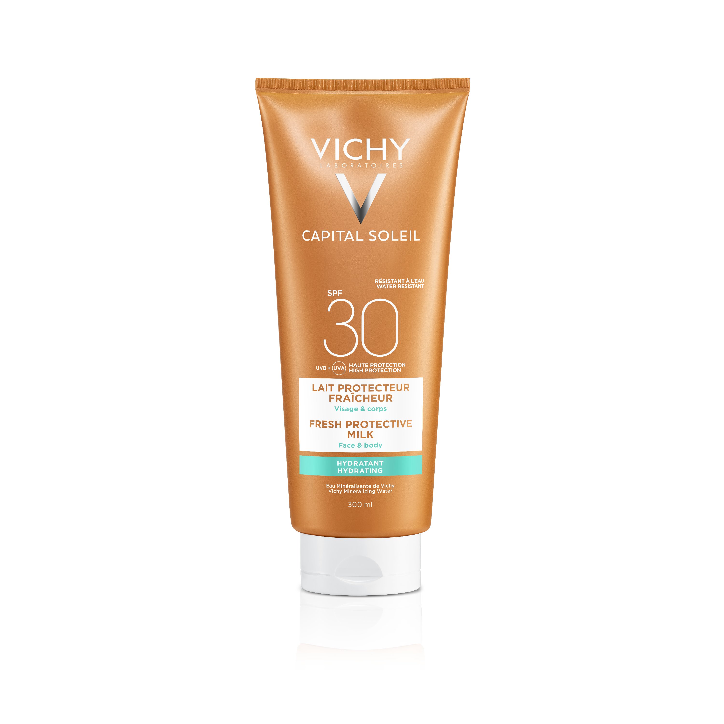 Vichy Idéal Soleil Familien-Milch LSF 30