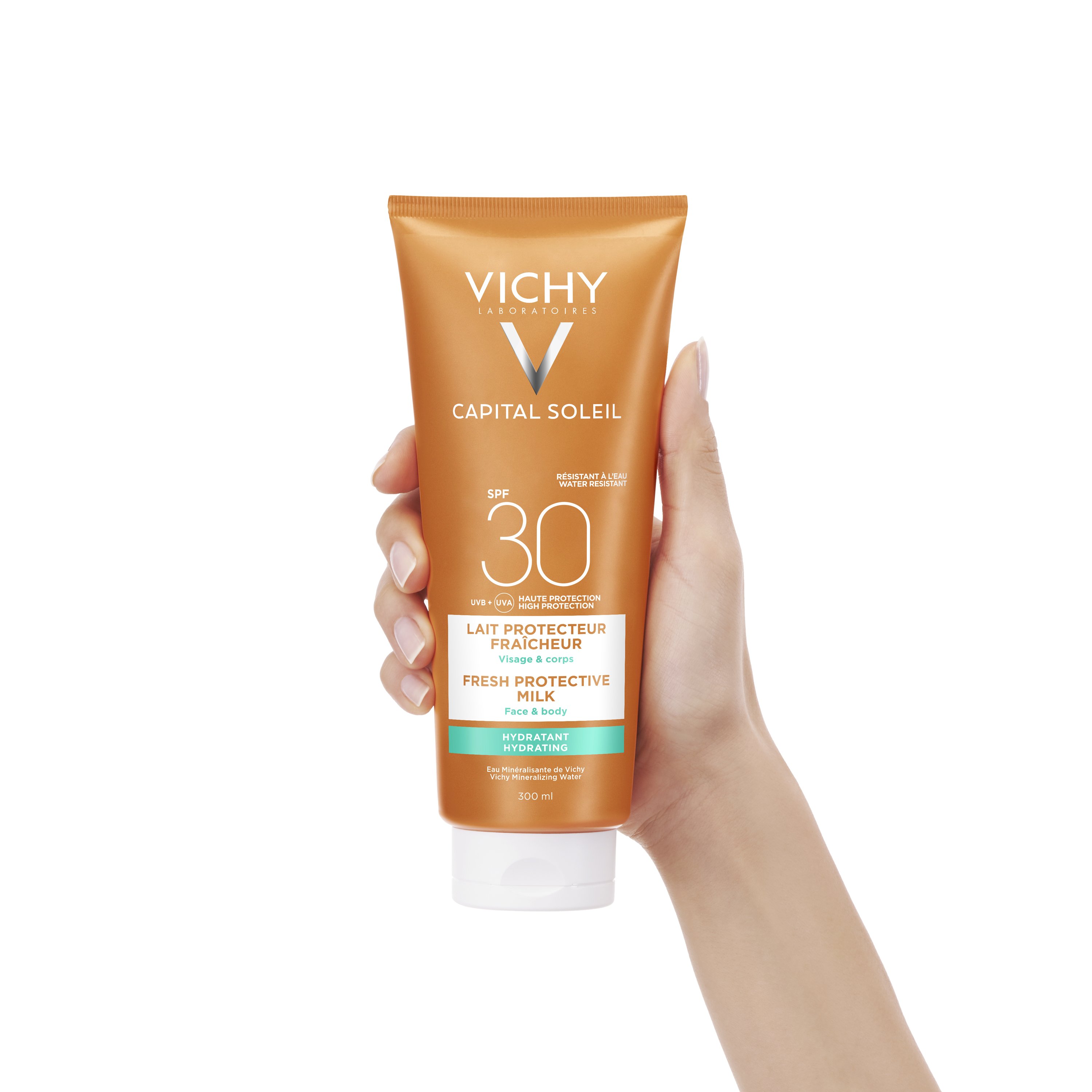 Vichy Idéal Soleil Familien-Milch LSF 30