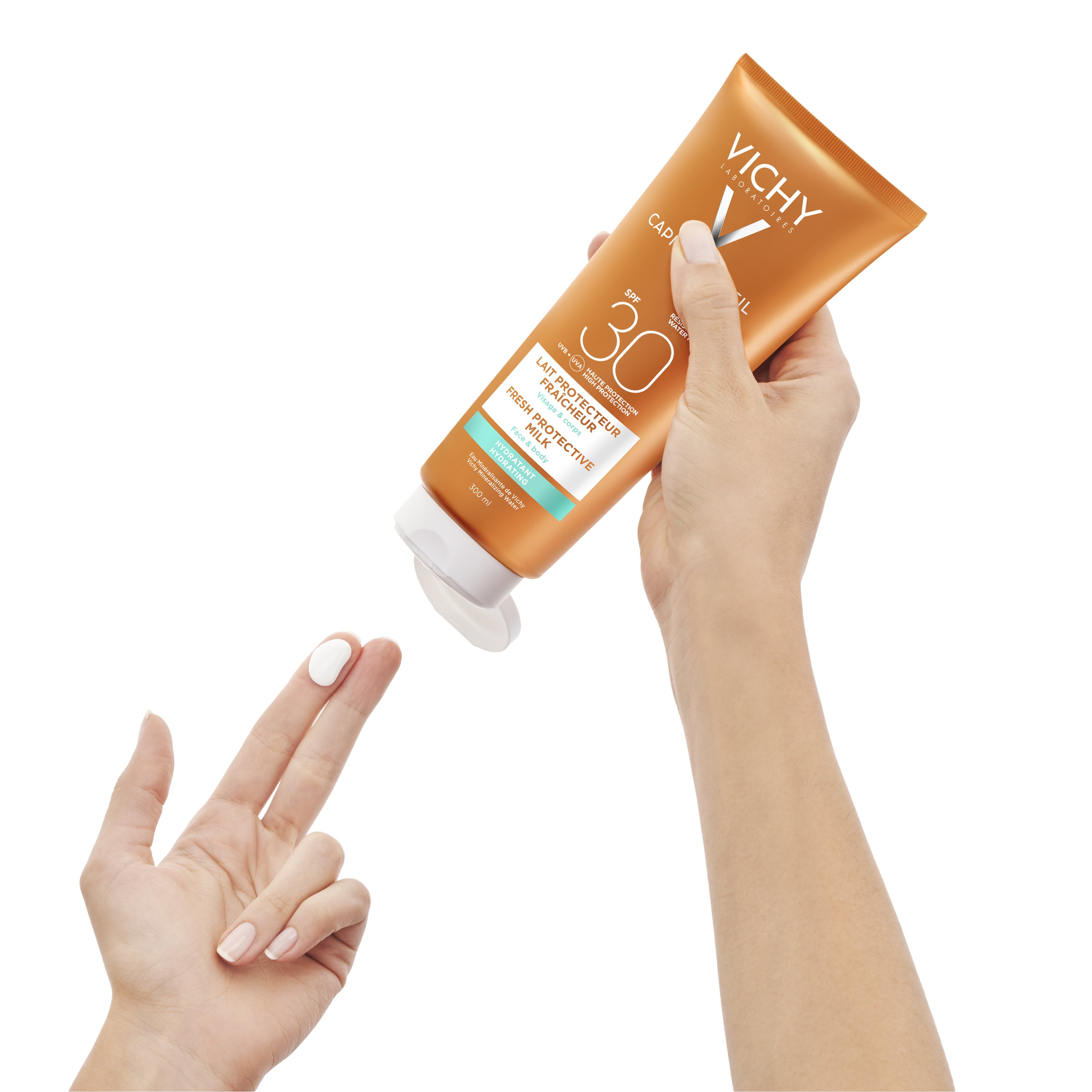 Vichy Idéal Soleil Familien-Milch LSF 30