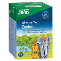 CEYLON schwarzer Tee Bio Salus Filterbeutel