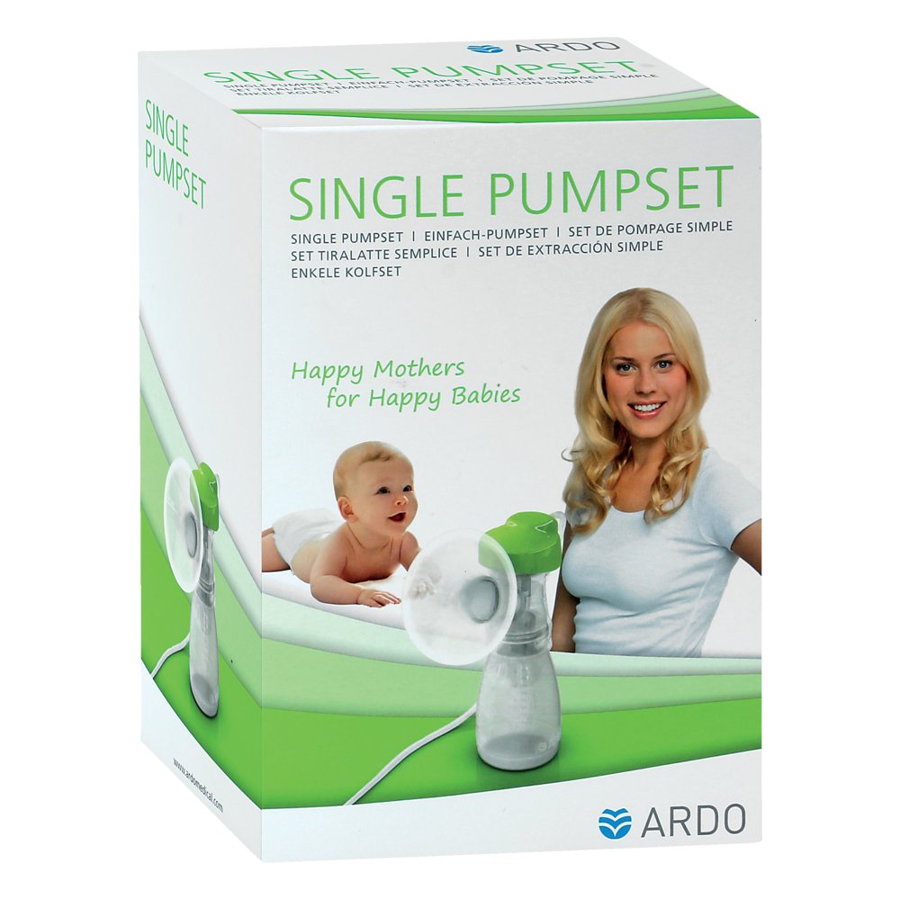 ARDO Pumpset sicher u.hygienisch