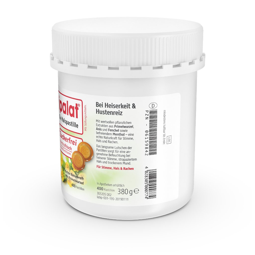 IPALAT Halspastillen zuckerfrei