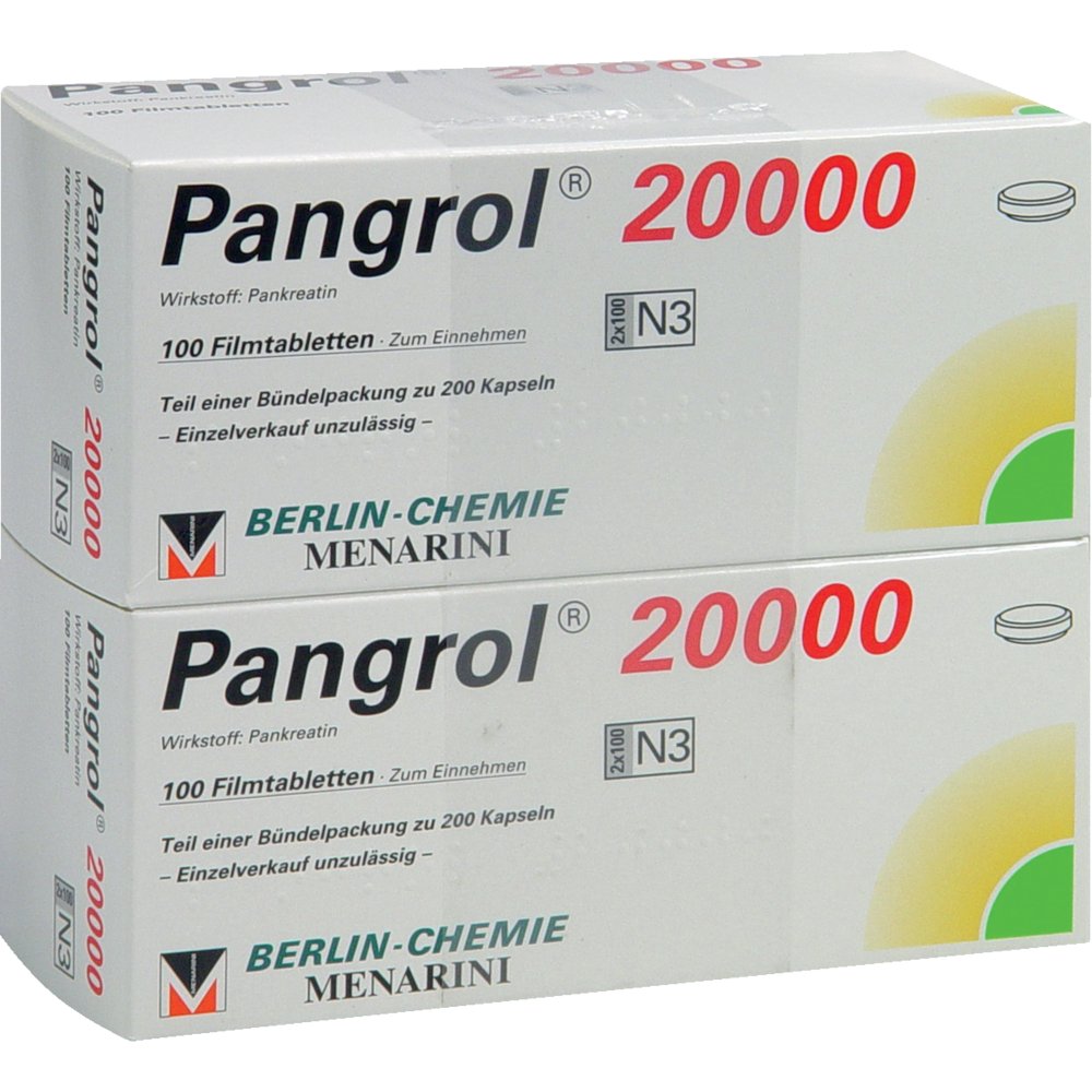 PANGROL 20.000 magensaftresistente Tabletten