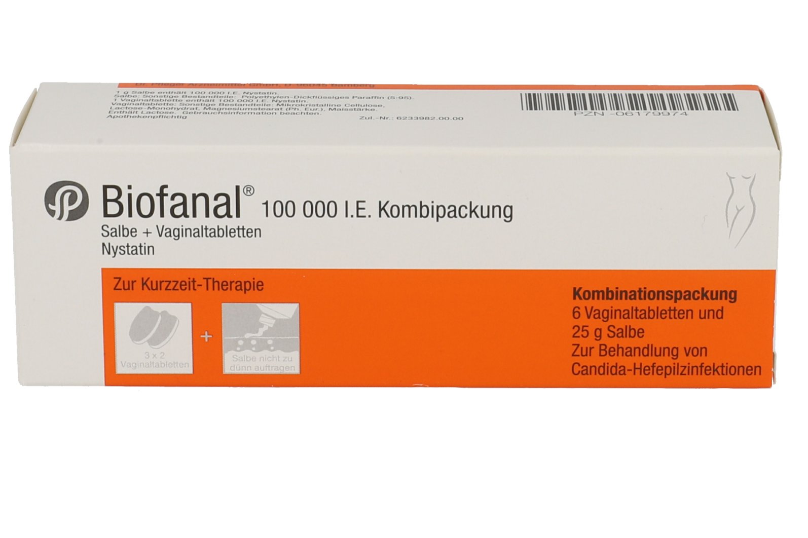 BIOFANAL Kombip. 25g Salbe + 6 Vag.Tbl.