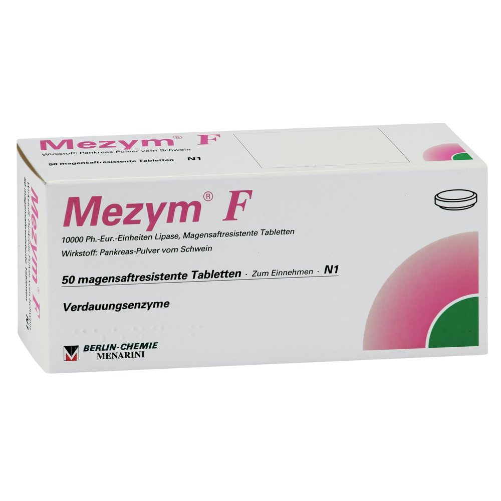 MEZYM F magensaftresistente Tabletten