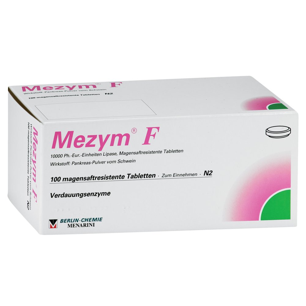 MEZYM F magensaftresistente Tabletten