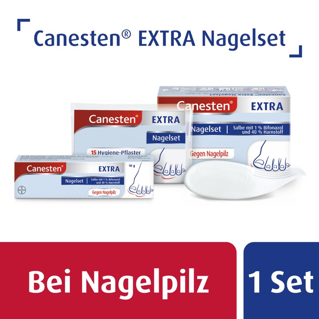 CANESTEN Extra Nagelset