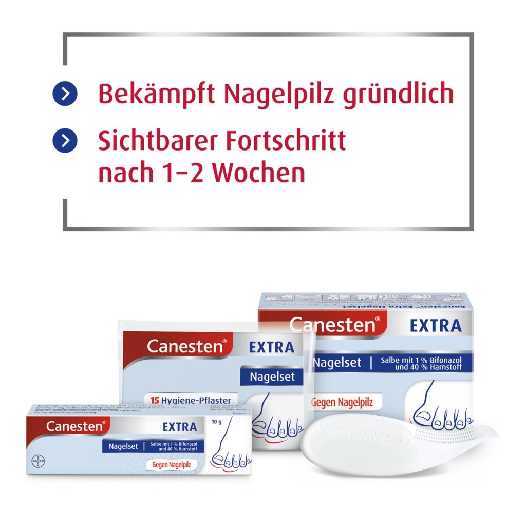 CANESTEN Extra Nagelset
