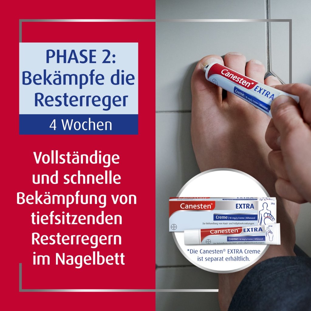 CANESTEN Extra Nagelset