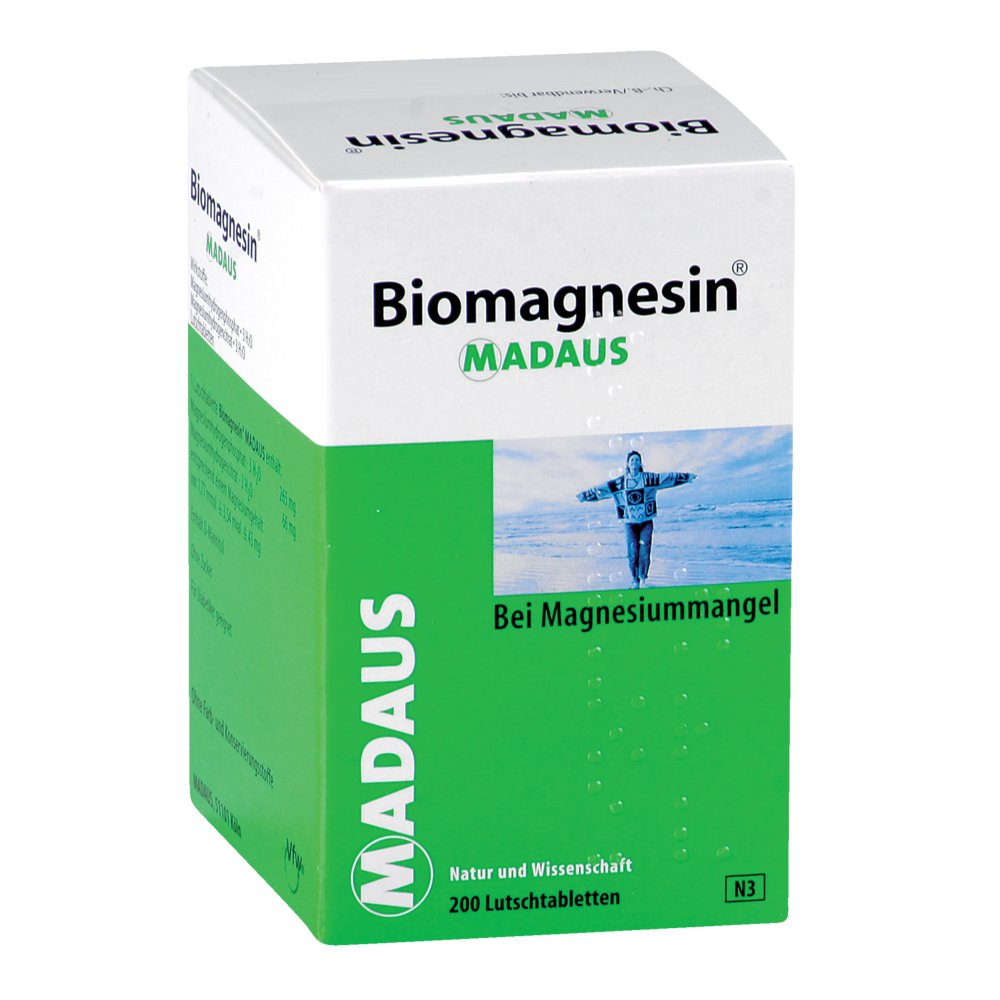 BIOMAGNESIN Madaus Lutschtabletten