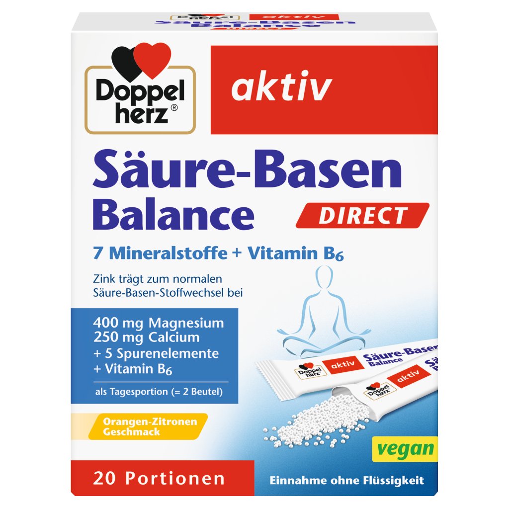 Doppelherz Säure-Basen Balance DIRECT 7 Mineralstoffe + Vitamin B6