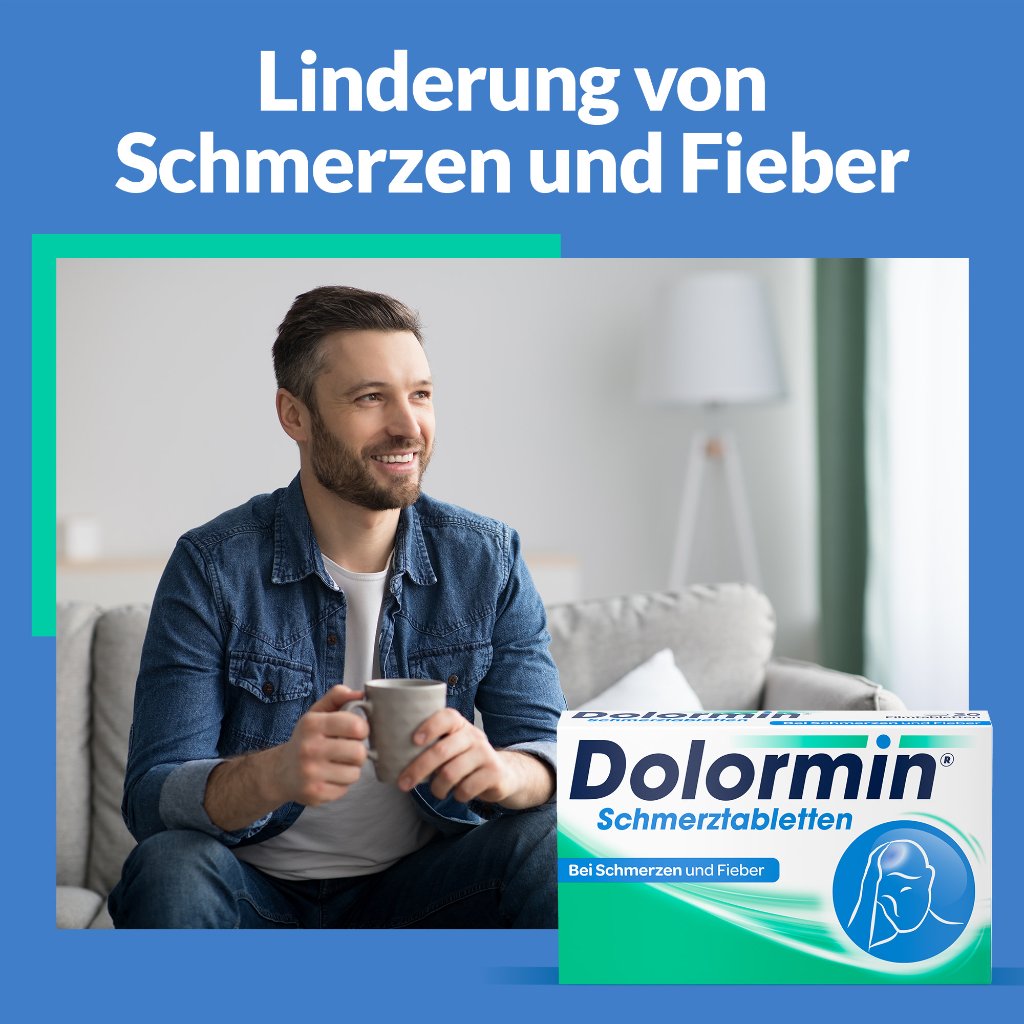 Dolormin® Schmerztabletten, 50 Stück