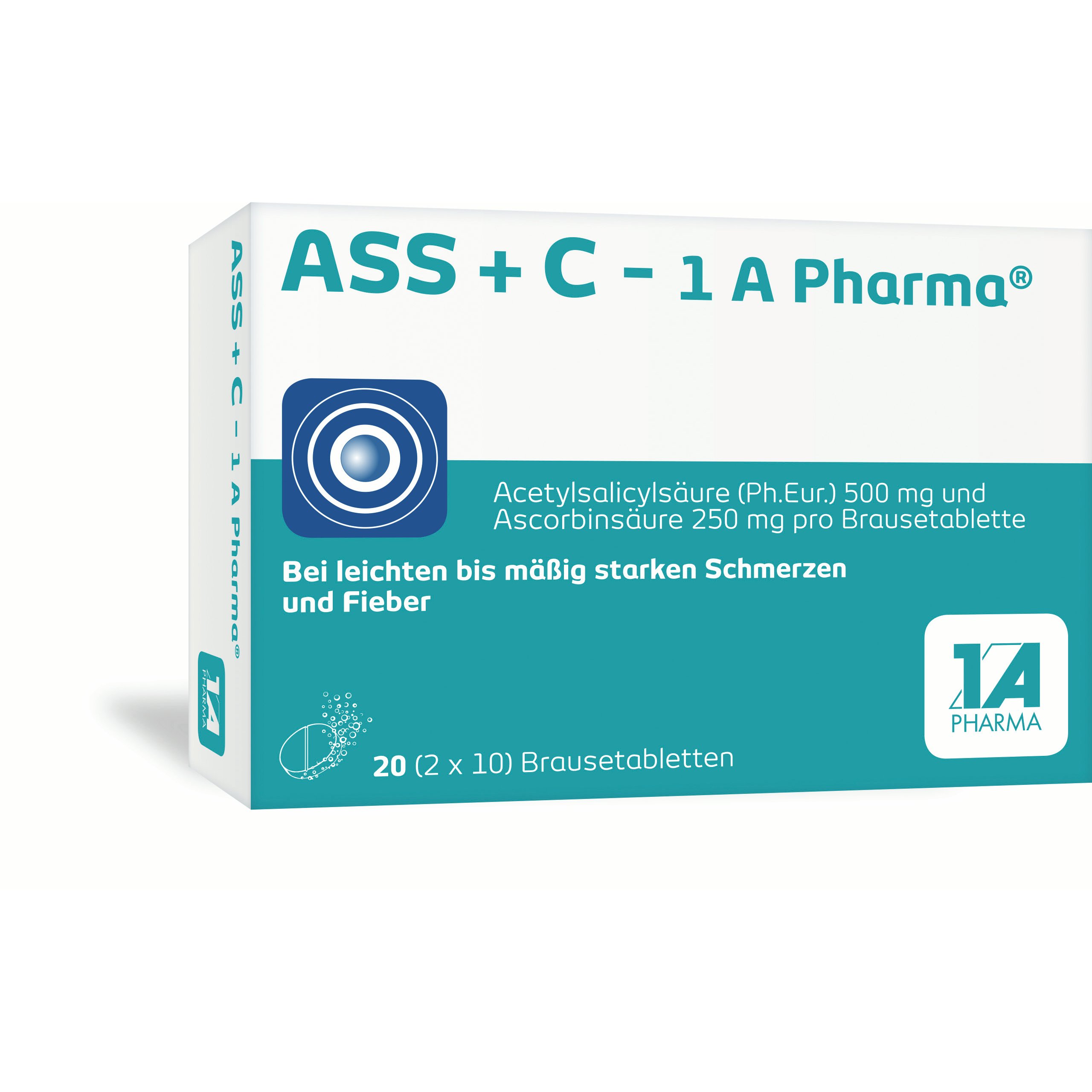 ASS + C-1A Pharma Brausetabletten