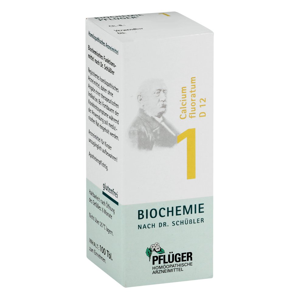 BIOCHEMIE Pflüger 1 Calcium fluoratum D 12 Tabl.