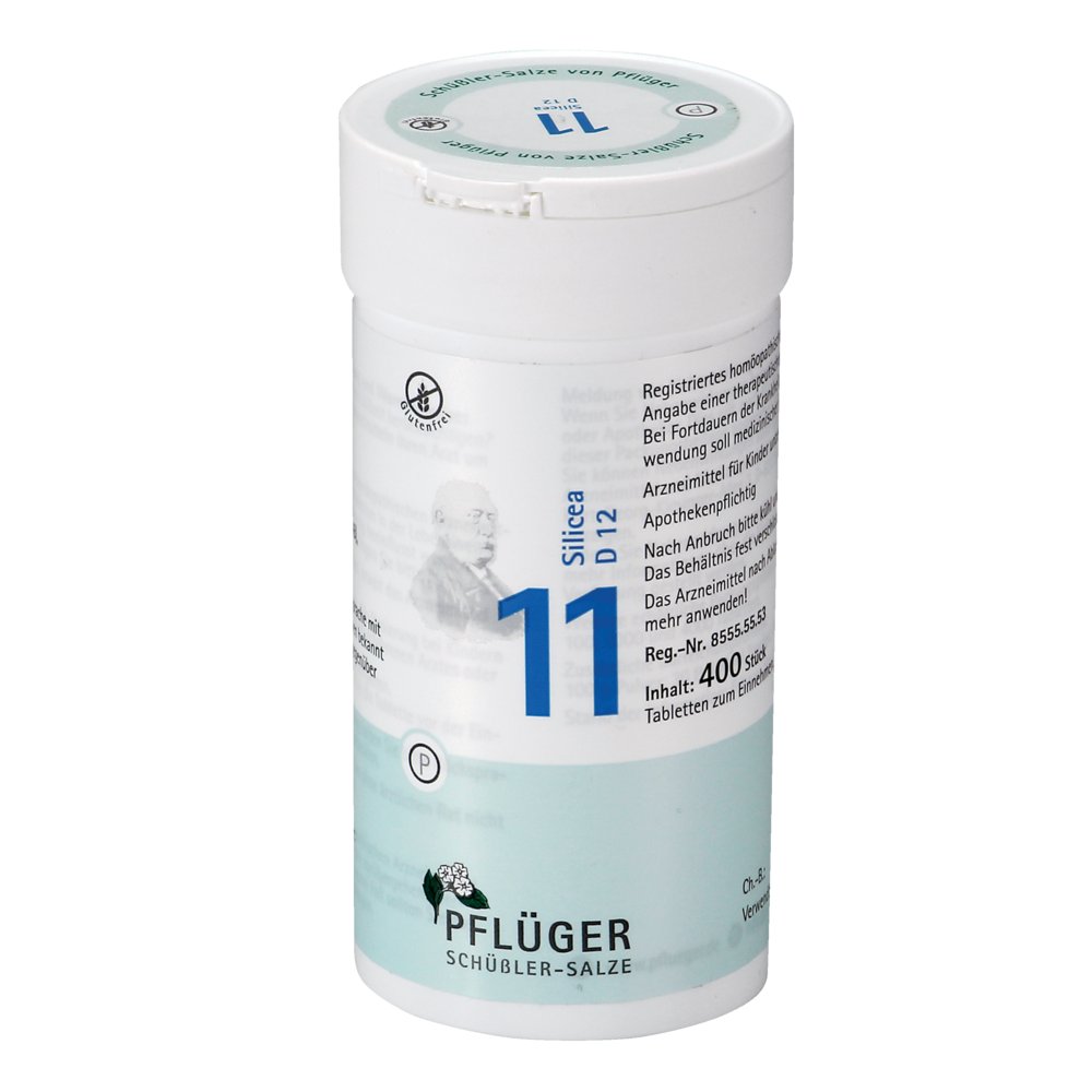 BIOCHEMIE Pflüger 11 Silicea D 12 Tabletten